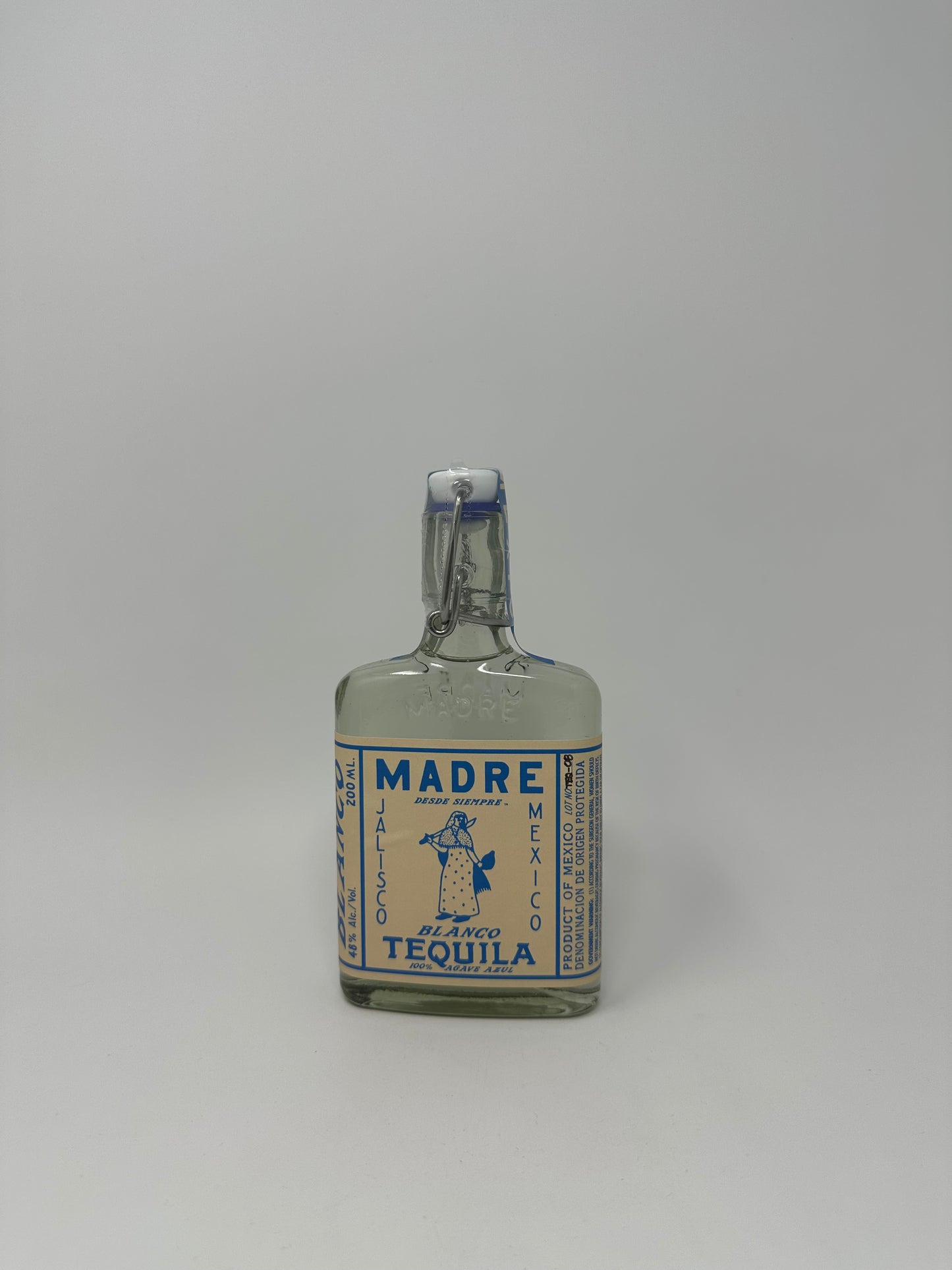 Madre Blanco Tequila 100% Agave Azul 200ml