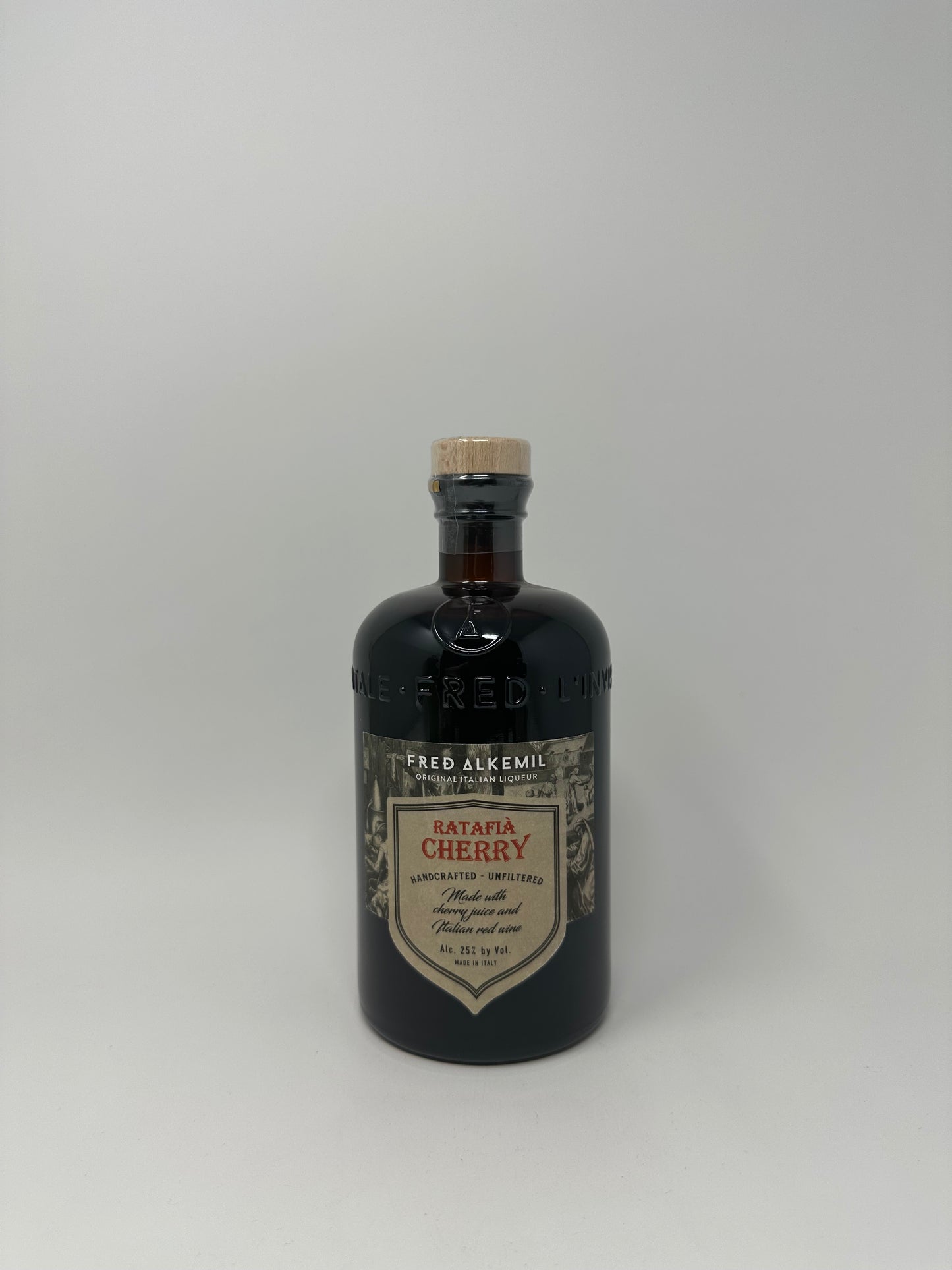 Fred Alkemil Ratafia Cherry Handcrafted Unfiltered Original Italian Liqueurs