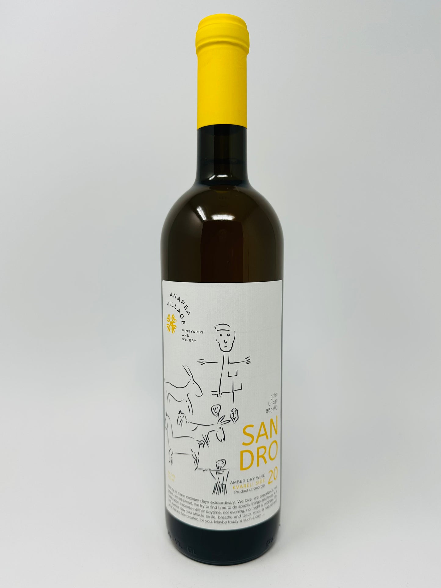 Anapea Village Kvareli Side Sandro Amber Dry Wine