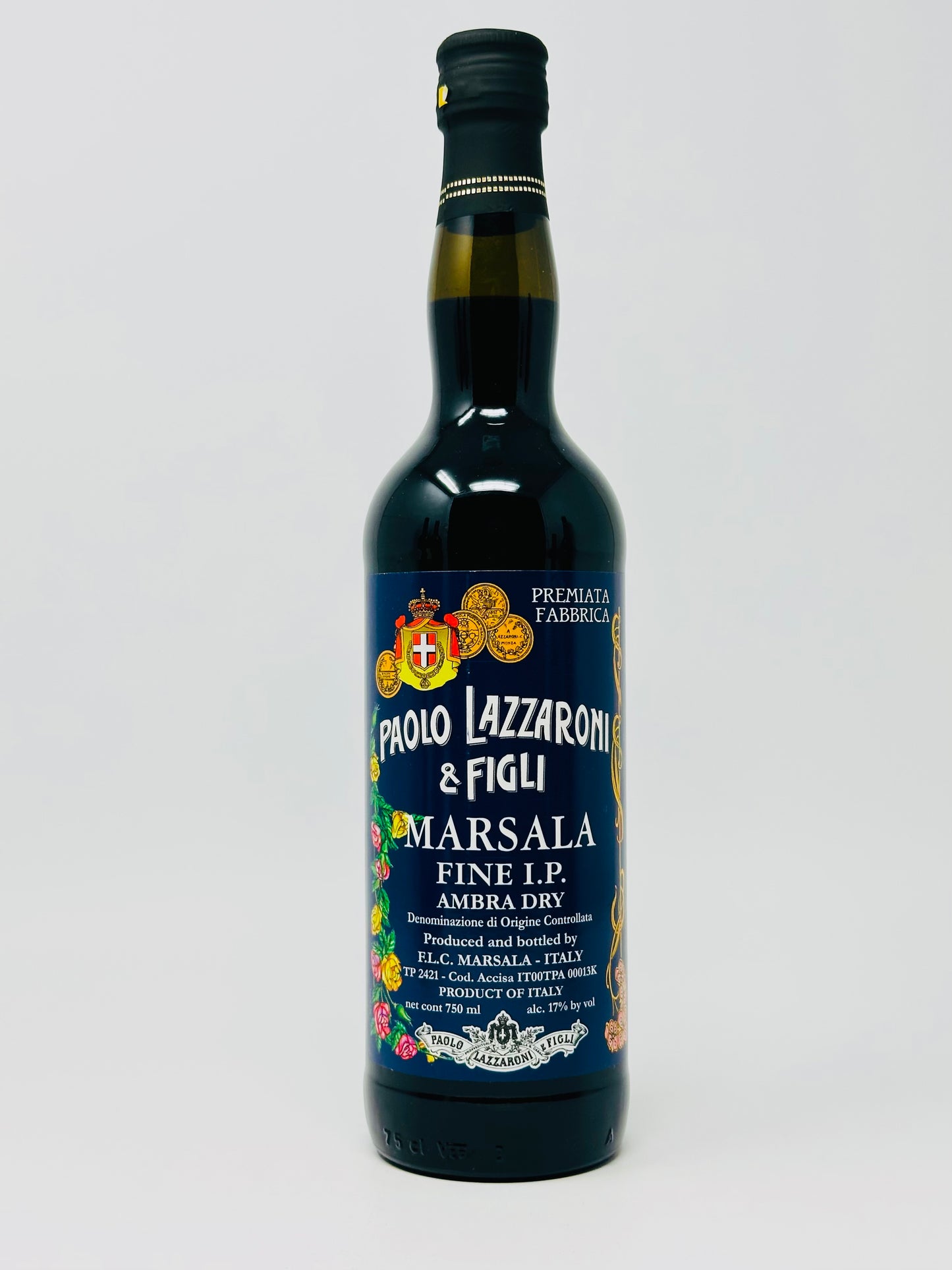 Paolo Lazzaroni & Figli Marsala Fine I.P. Ambra Dry