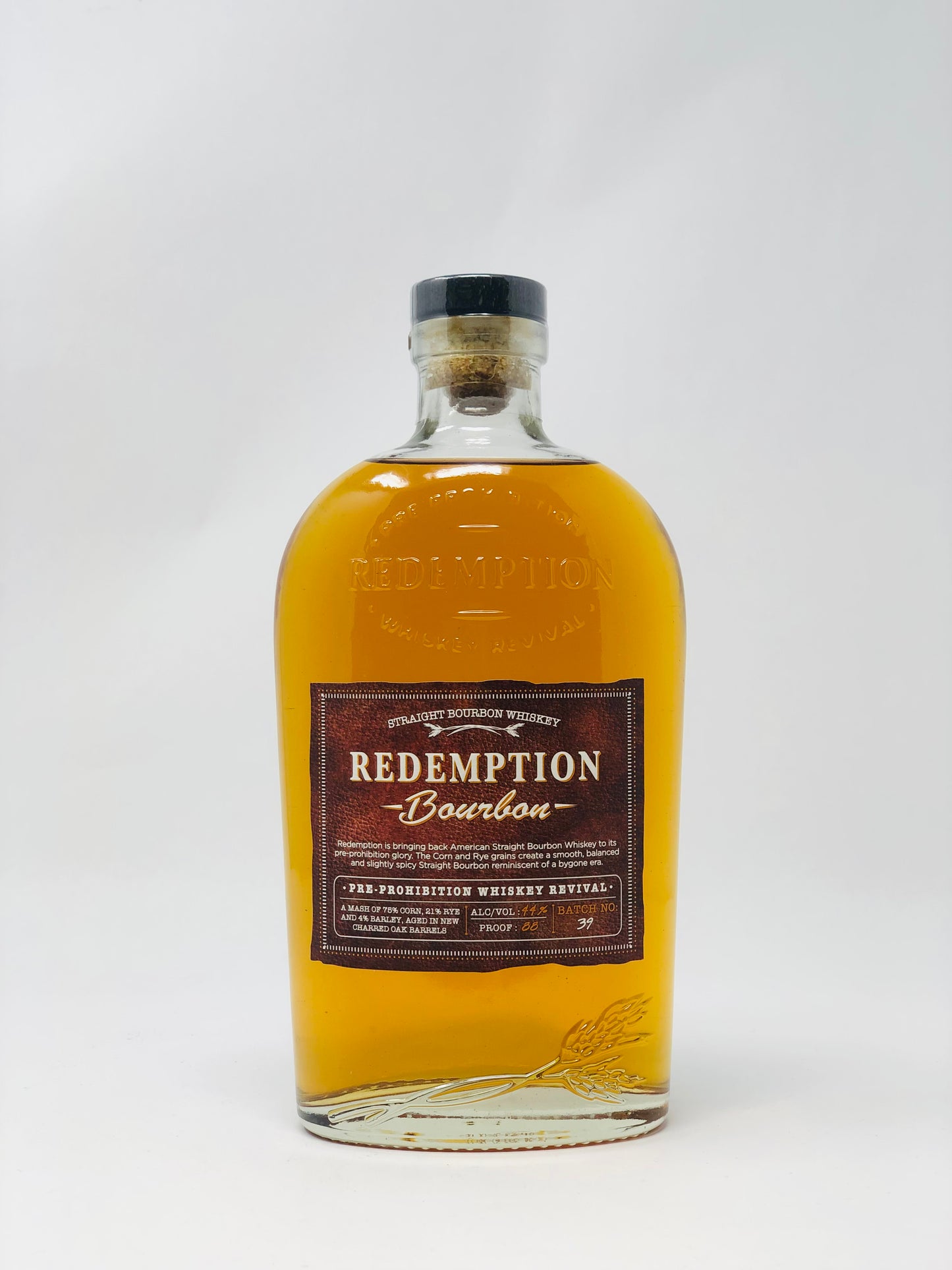 Redemption Bourbon Whiskey 750ml