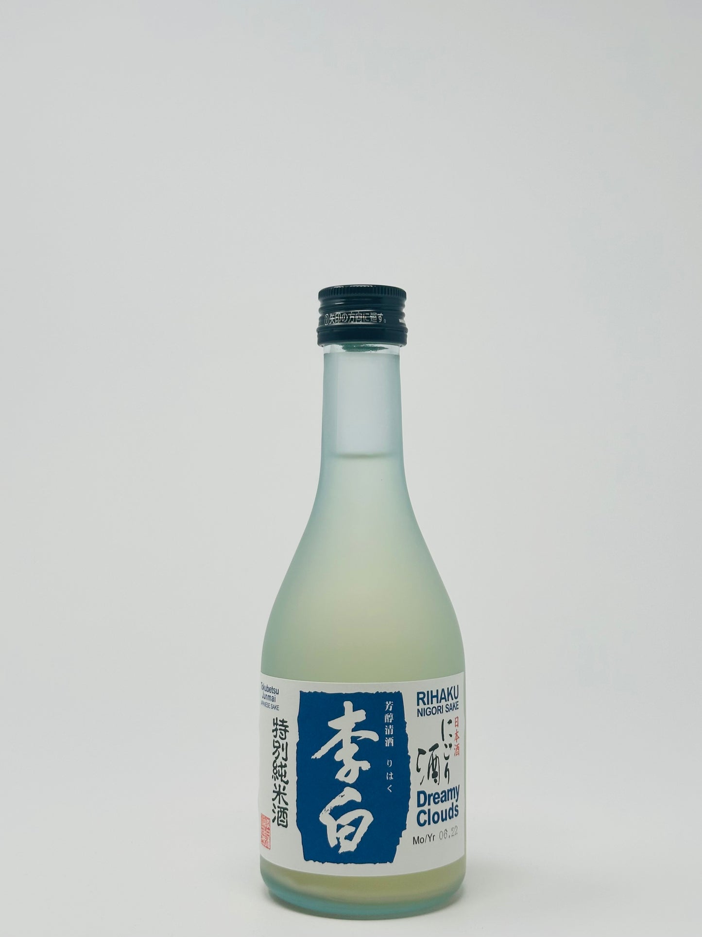 Rihaku Dreamy Clouds Tokubetsu Junmai Nigori Sake 300ml