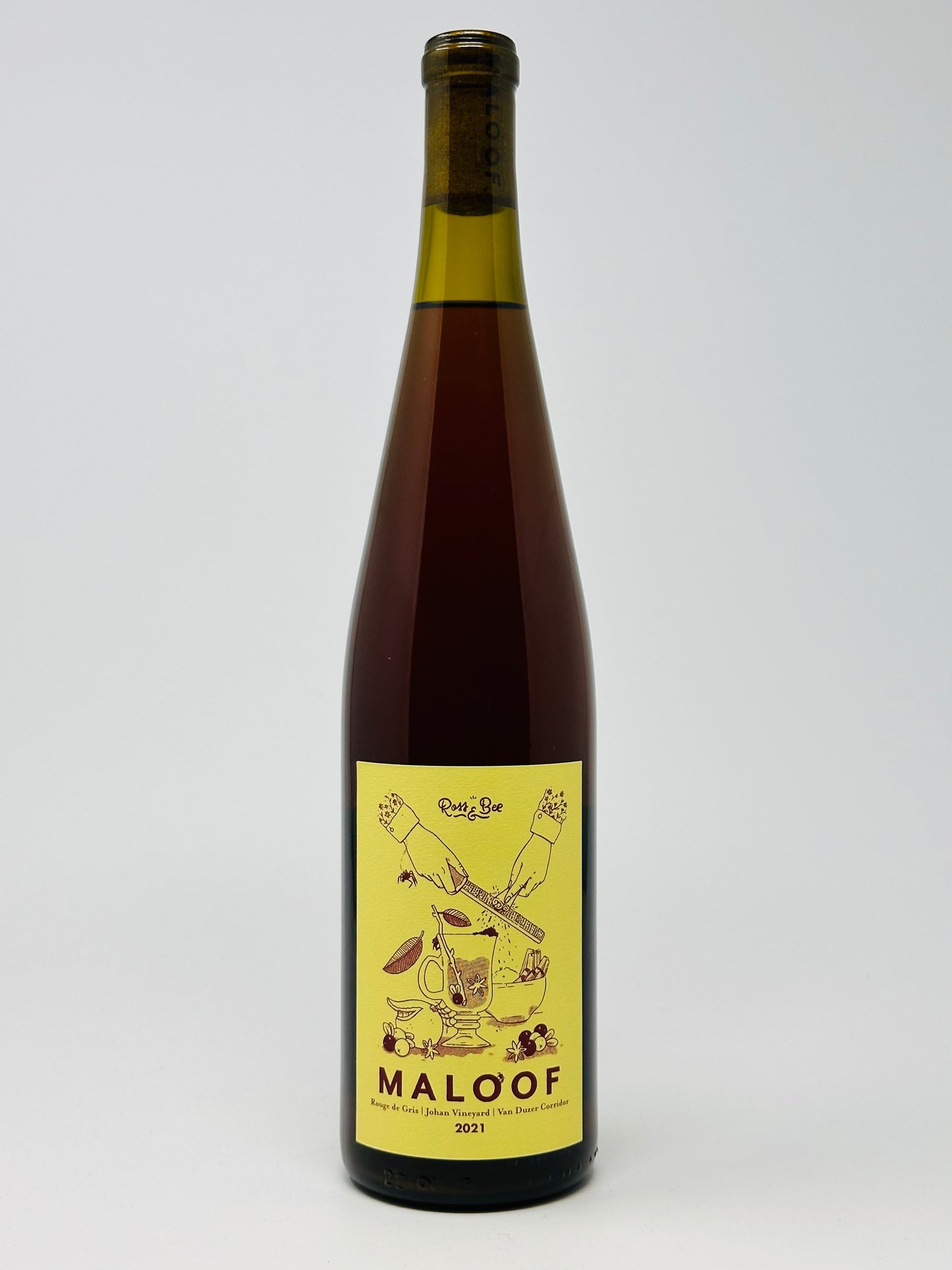 Ross & Bee Maloof Johan Vineyard Rouge de Gris