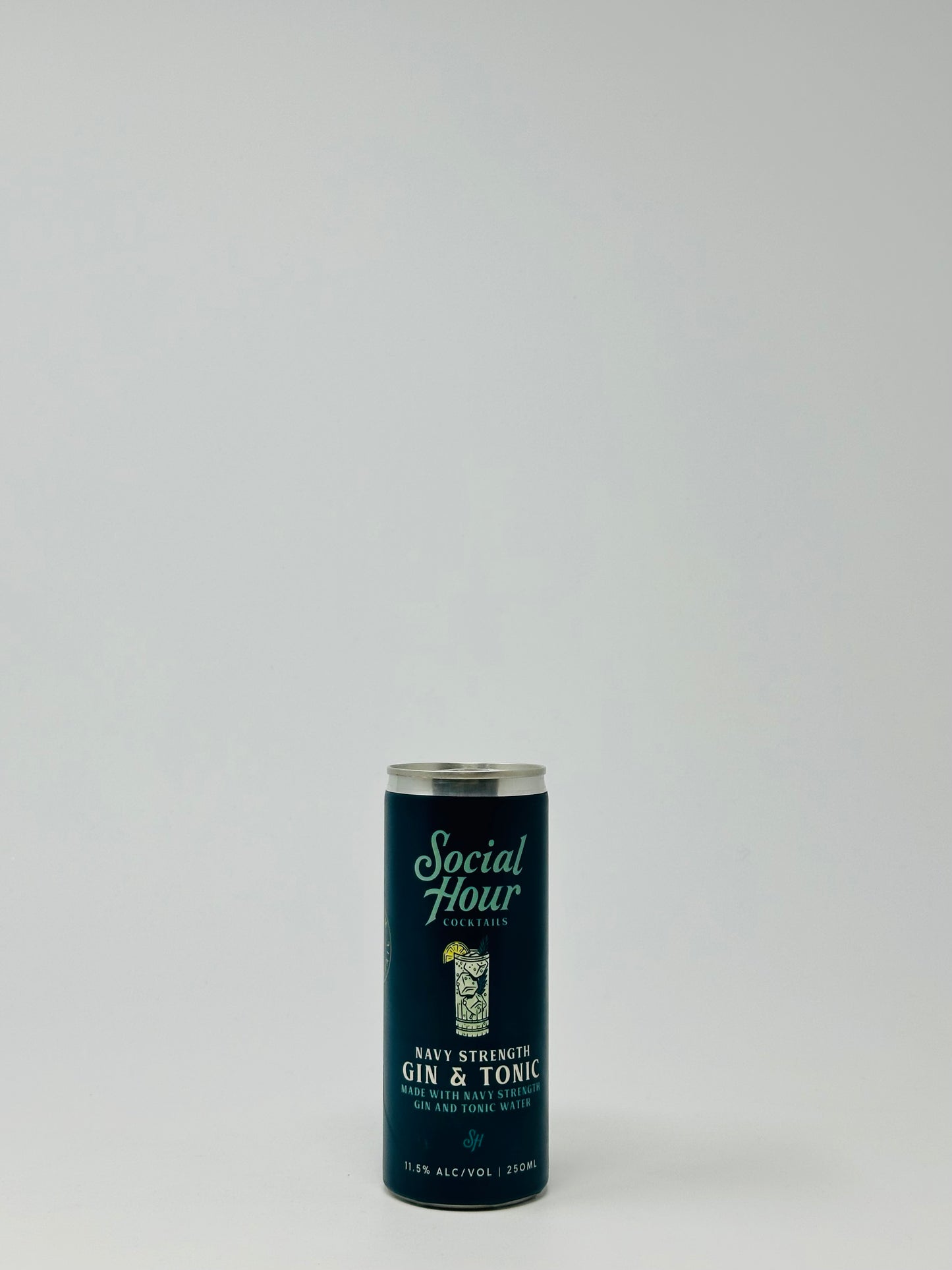 Social Hour Cocktails, Gin and Tonic (250ml Can)