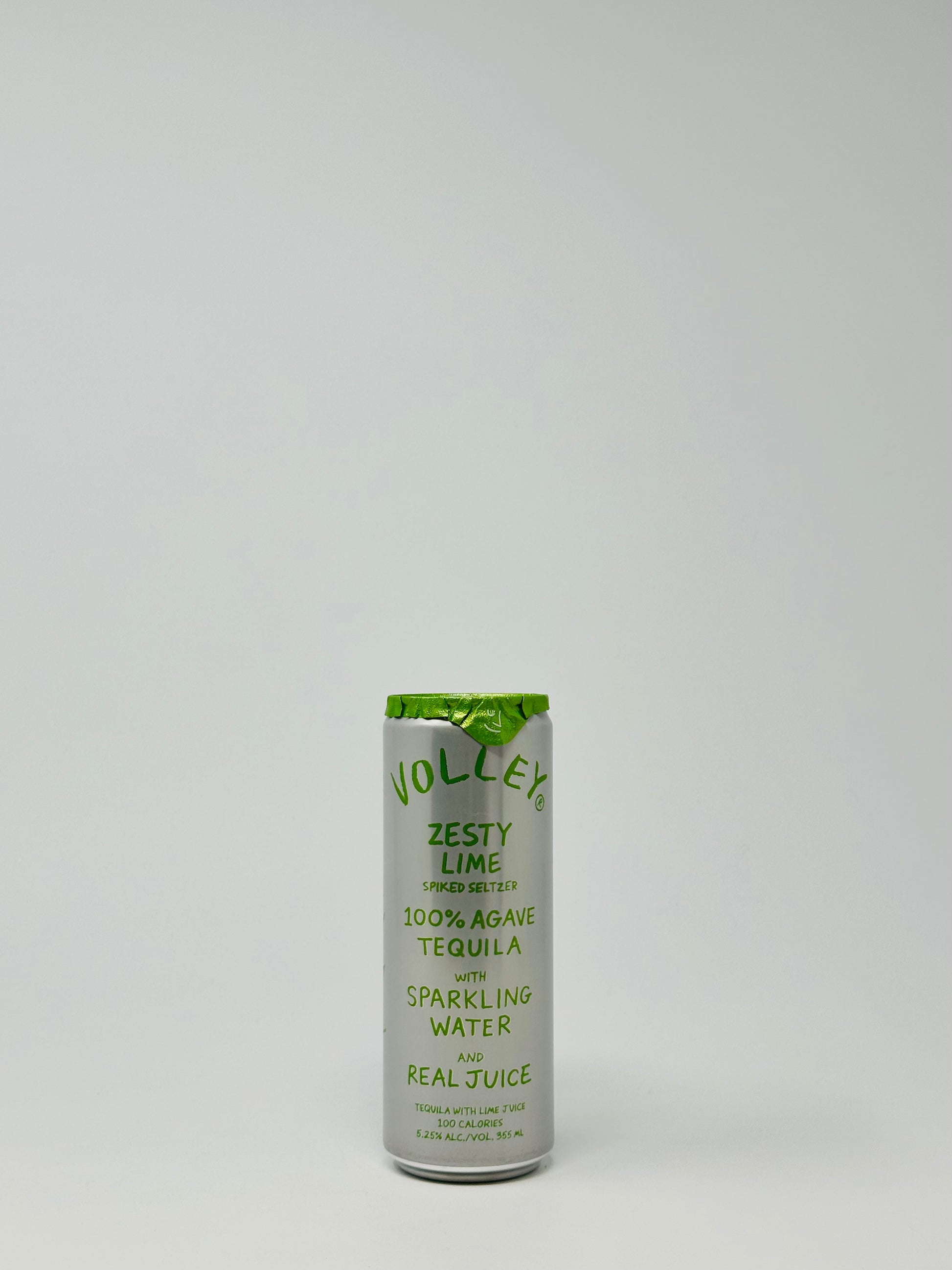 Volley Zesty Lime Tequila Spiked Seltzer 355ml Can