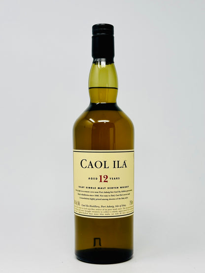 Caol Ila Islay Single Malt Scotch Whisky 12 Years 750ml