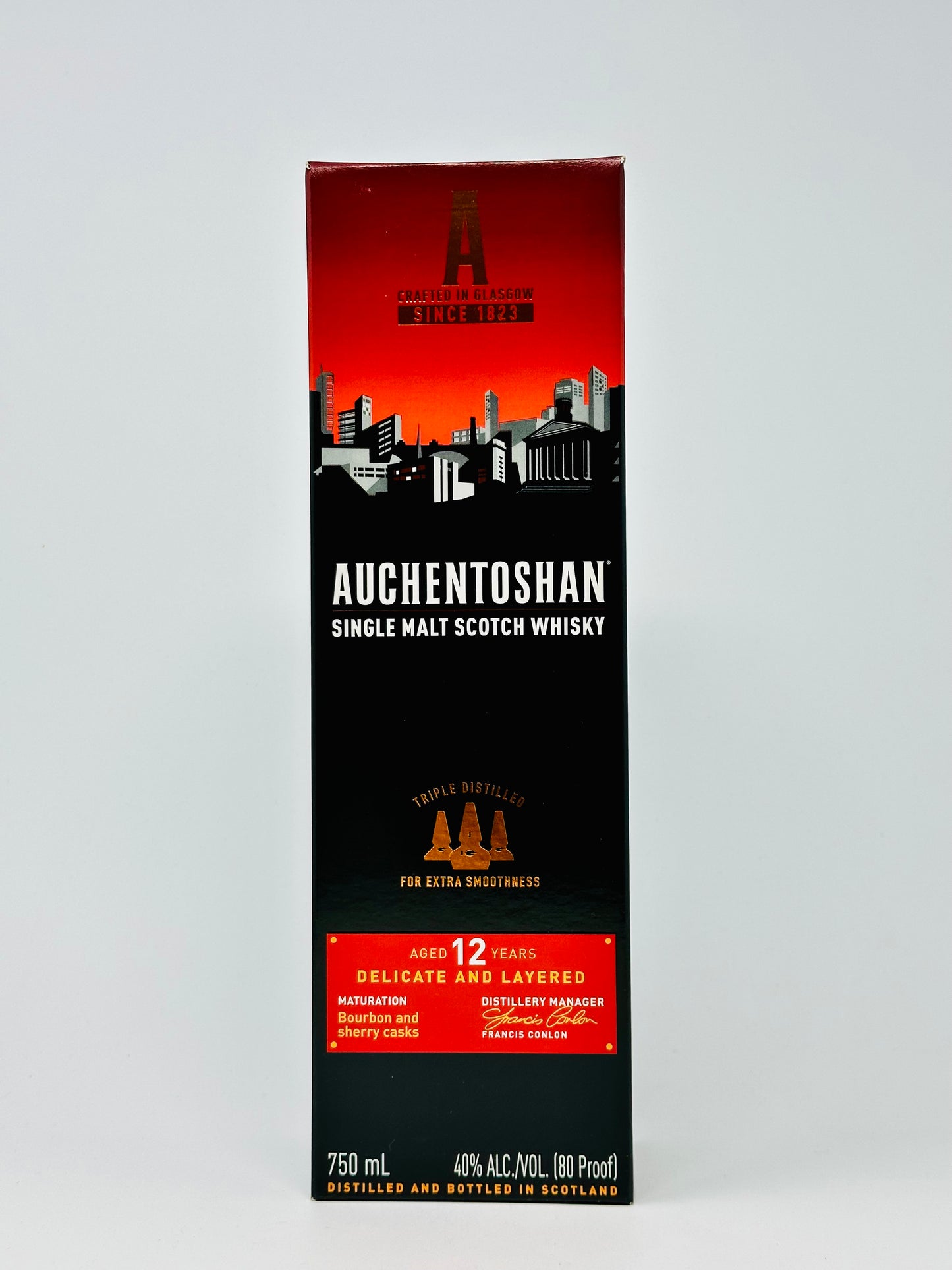 Auchentoshan, 12 Years Old Single Malt Scotch Whisky