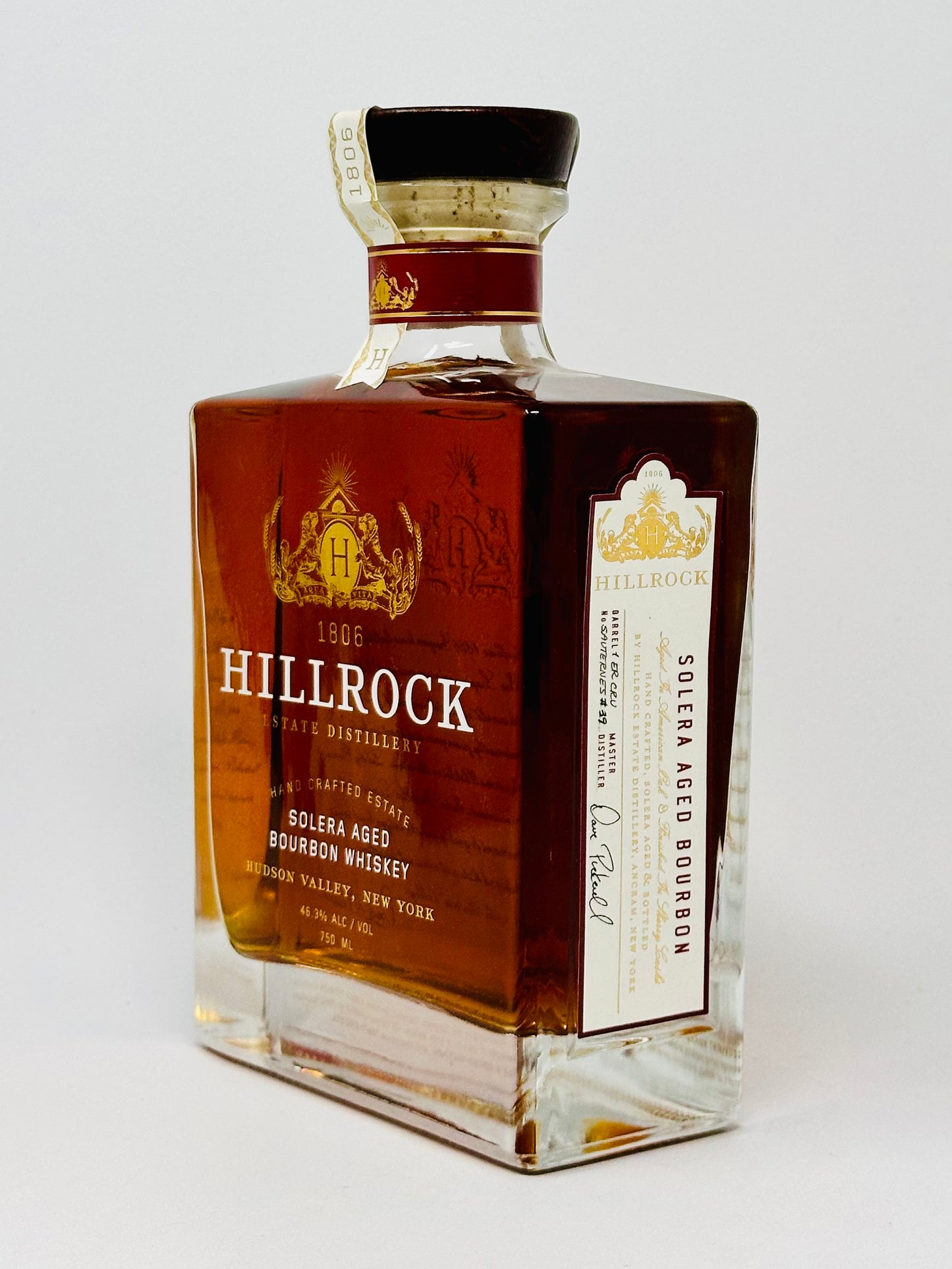 Hillrock Solera Aged Bourbon Sauternes Finished