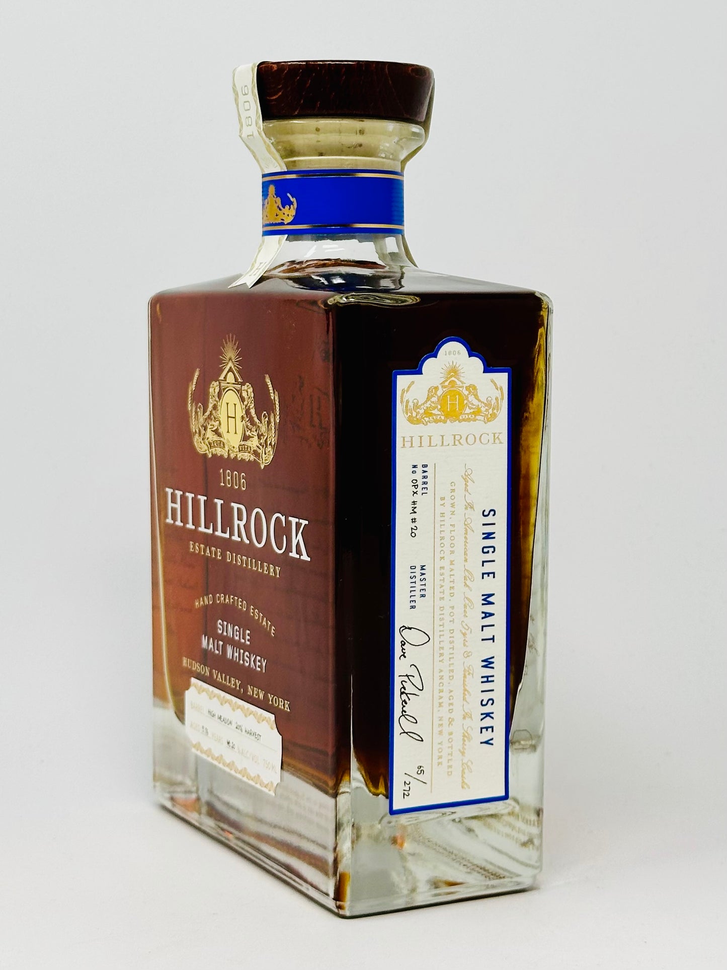 Hillrock Single Malt Whiskey 96.4 Proof
