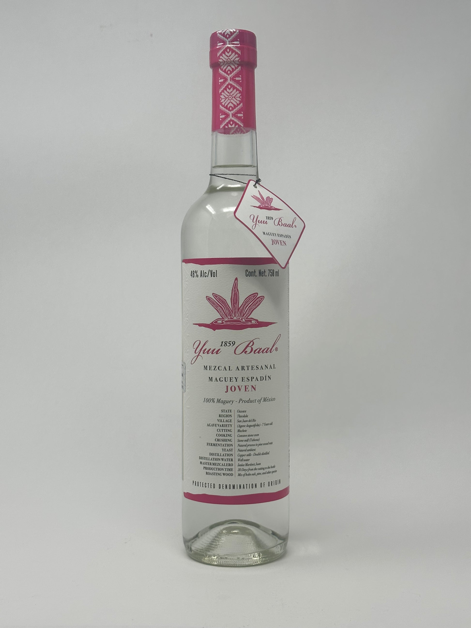 Yuu Baal Joven Espadin Mezcal