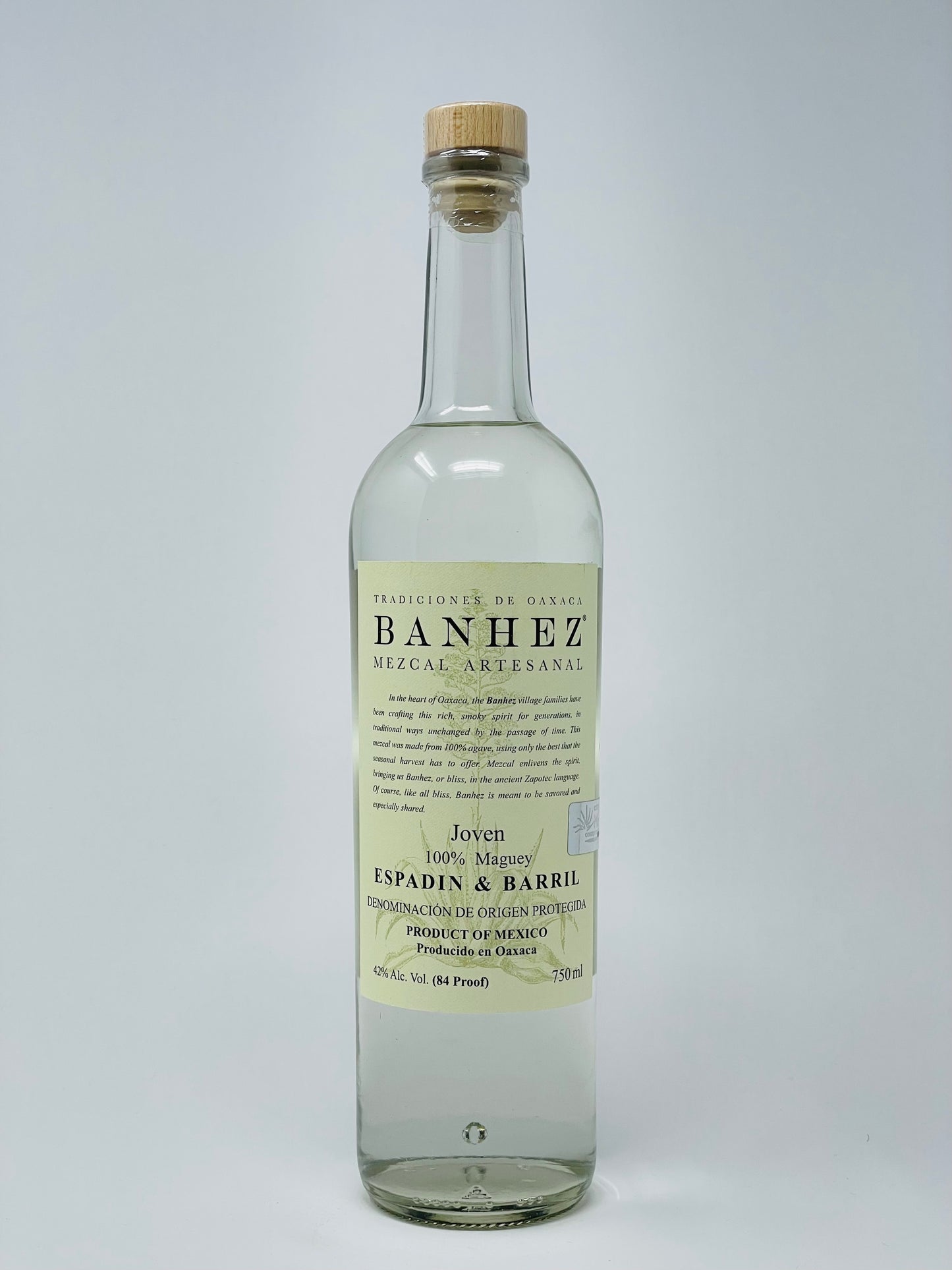 Banhez Mezcal Artesanal 1L