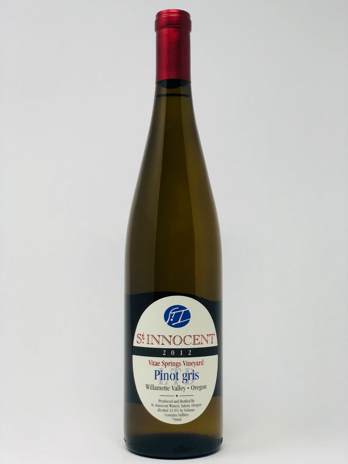 St. Innocent, Willamette Valley Pinot Gris Vitae Springs Vineyard