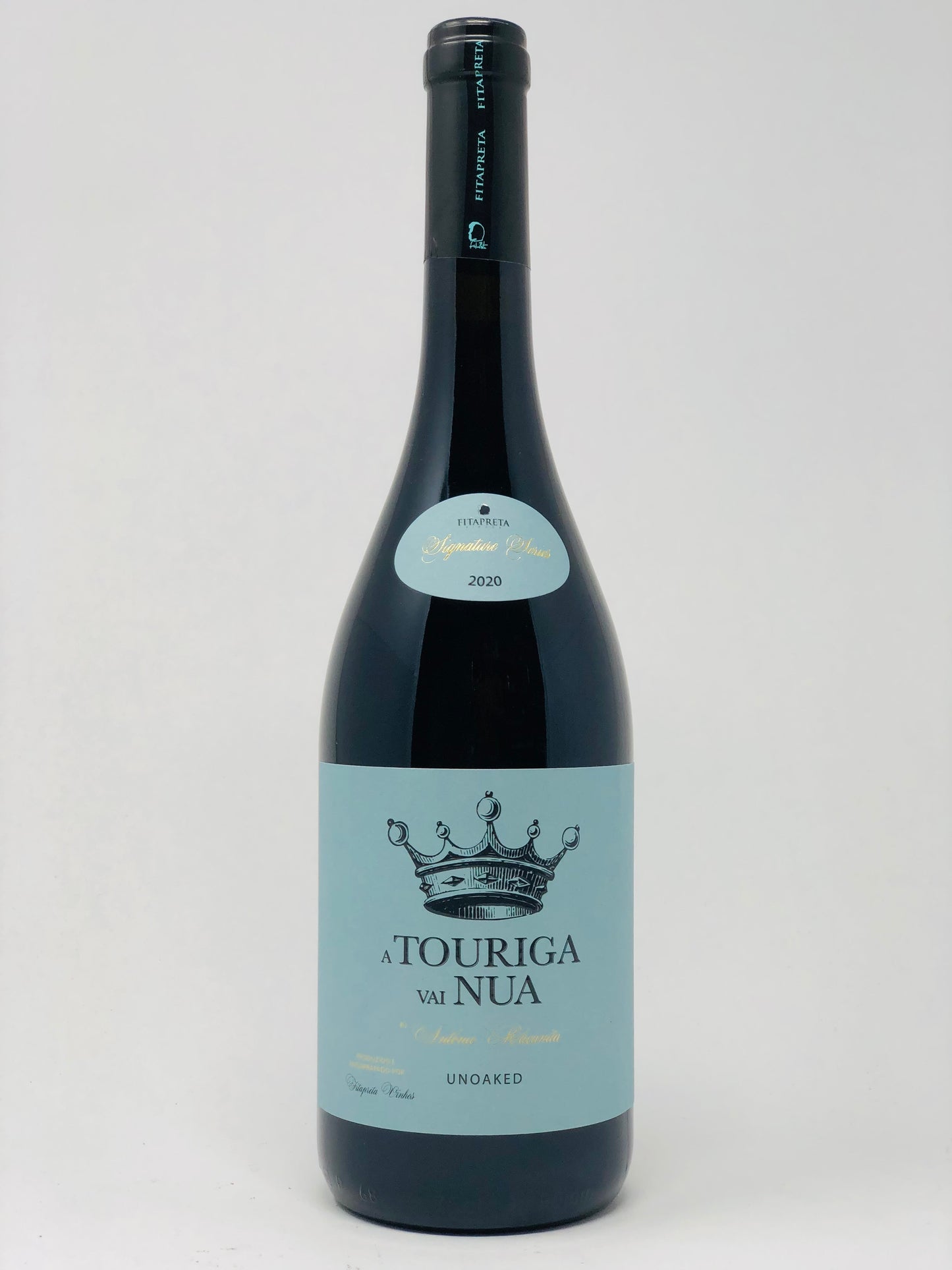 Vinhos FitaPreta, Signature Series Vinho Regional Alentejano A Touriga Vai Nua Unoaked 2020
