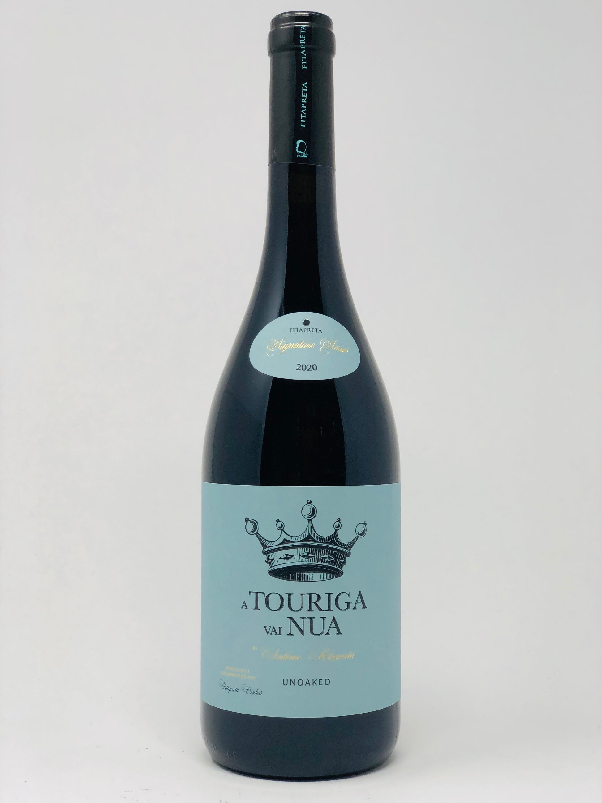 Vinhos FitaPreta, Signature Series Vinho Regional Alentejano A Touriga Vai Nua Unoaked 2020