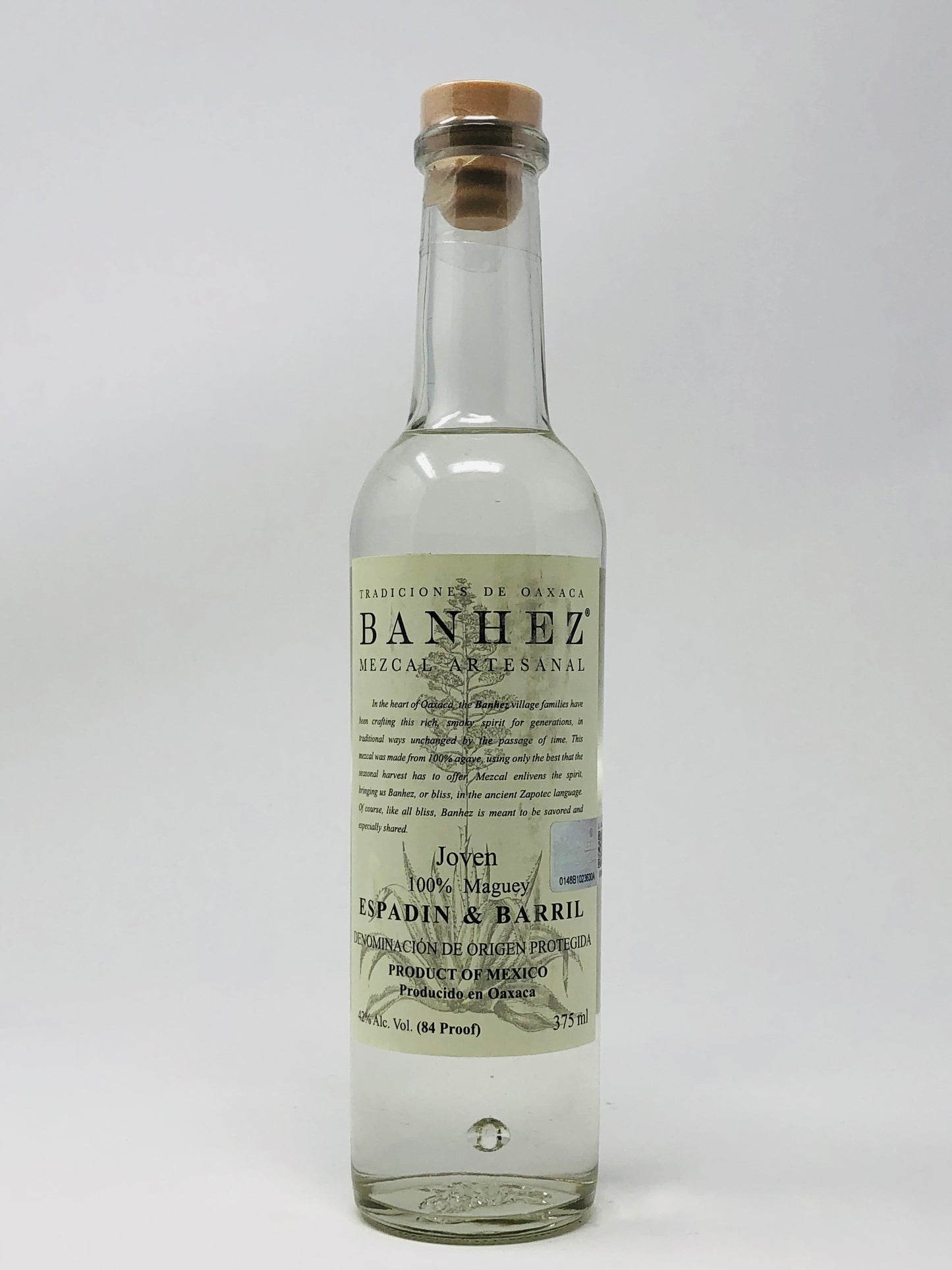 Banhez Mezcal Artesanal 375ml