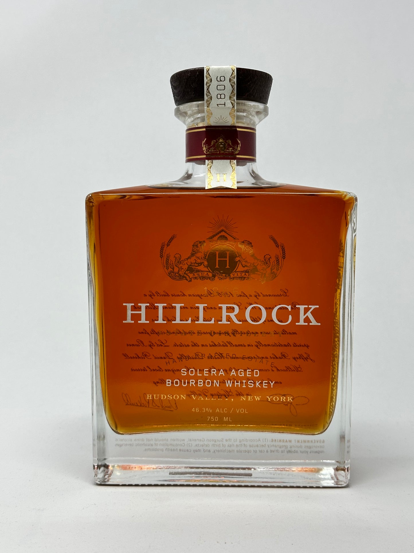 Hillrock Solera Aged Bourbon