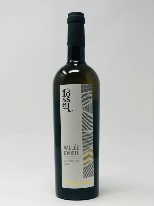 Rosset Terroir Vallée d'Aoste Petite Arvine