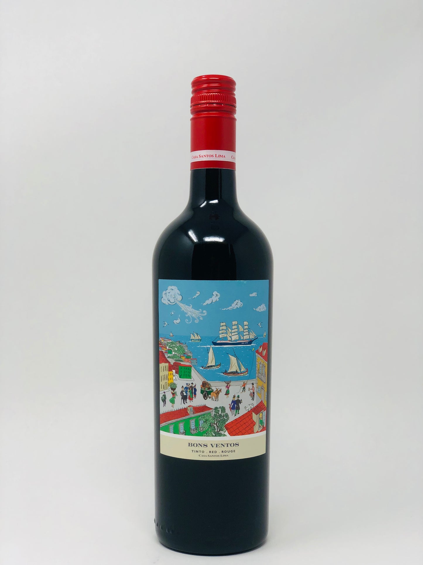 Casa Santos Lima, Vinho Regional Lisboa Bons Ventos Tinto
