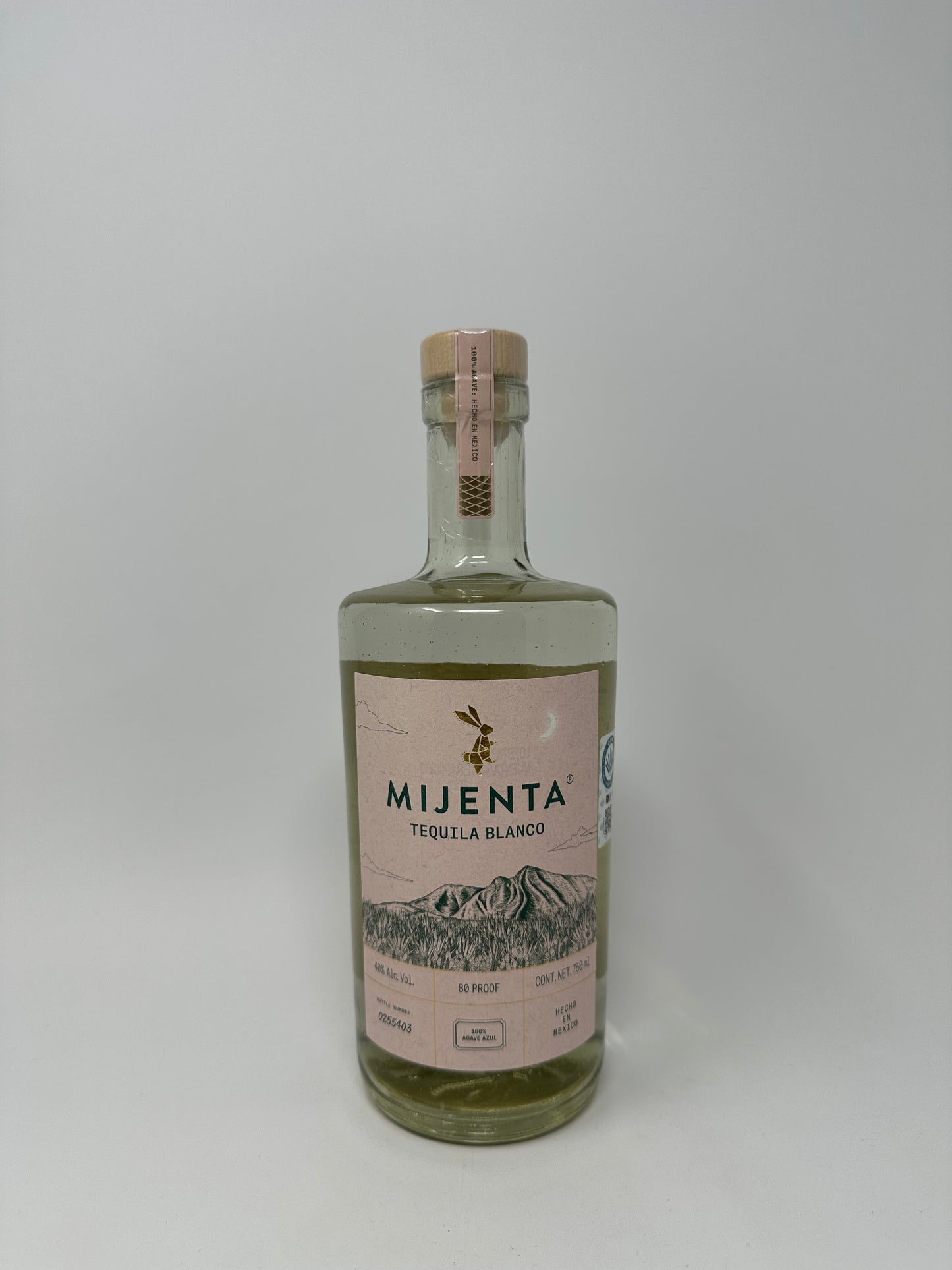Mijenta Blanco Tequila 100% Agave