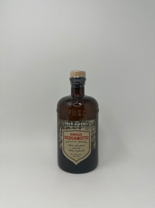 Fred Alkemil Rosolio Bergamotto Handcrafted Unfiltered Original Italian Liqueurs