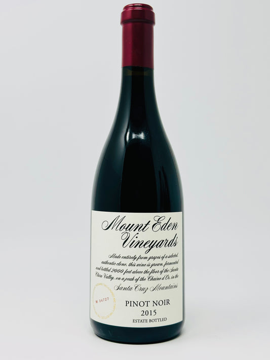 Mount Eden Vineyards Pinot Noir Estate Santa Cruz Mountains 2015