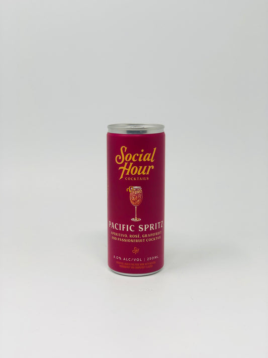 Social Hour Cocktails, Pacific Spritz 250mL Can