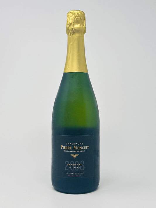 Pierre Moncuit Grand Cru Blanc de Blancs Extra Brut Millesime Champagne 2008