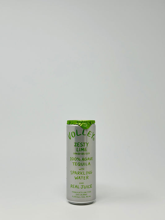 Volley Zesty Lime Tequila Spiked Seltzer 355ml Can