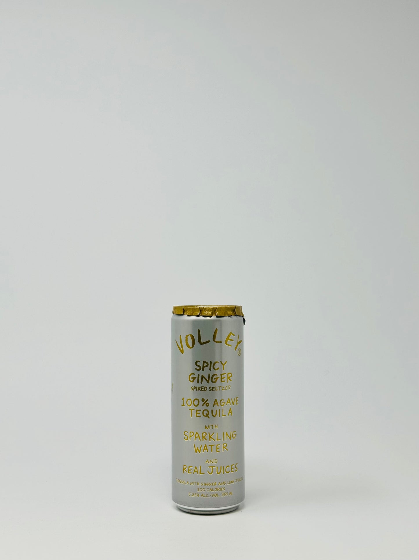 Volley Spicy Ginger Tequila Spiked Seltzer 355ml Can