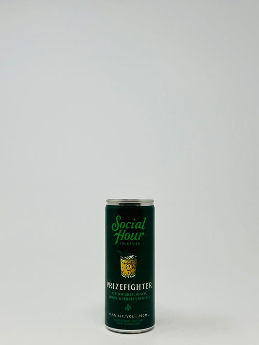 Social Hour Cocktails, Prizefighter 250mL Can
