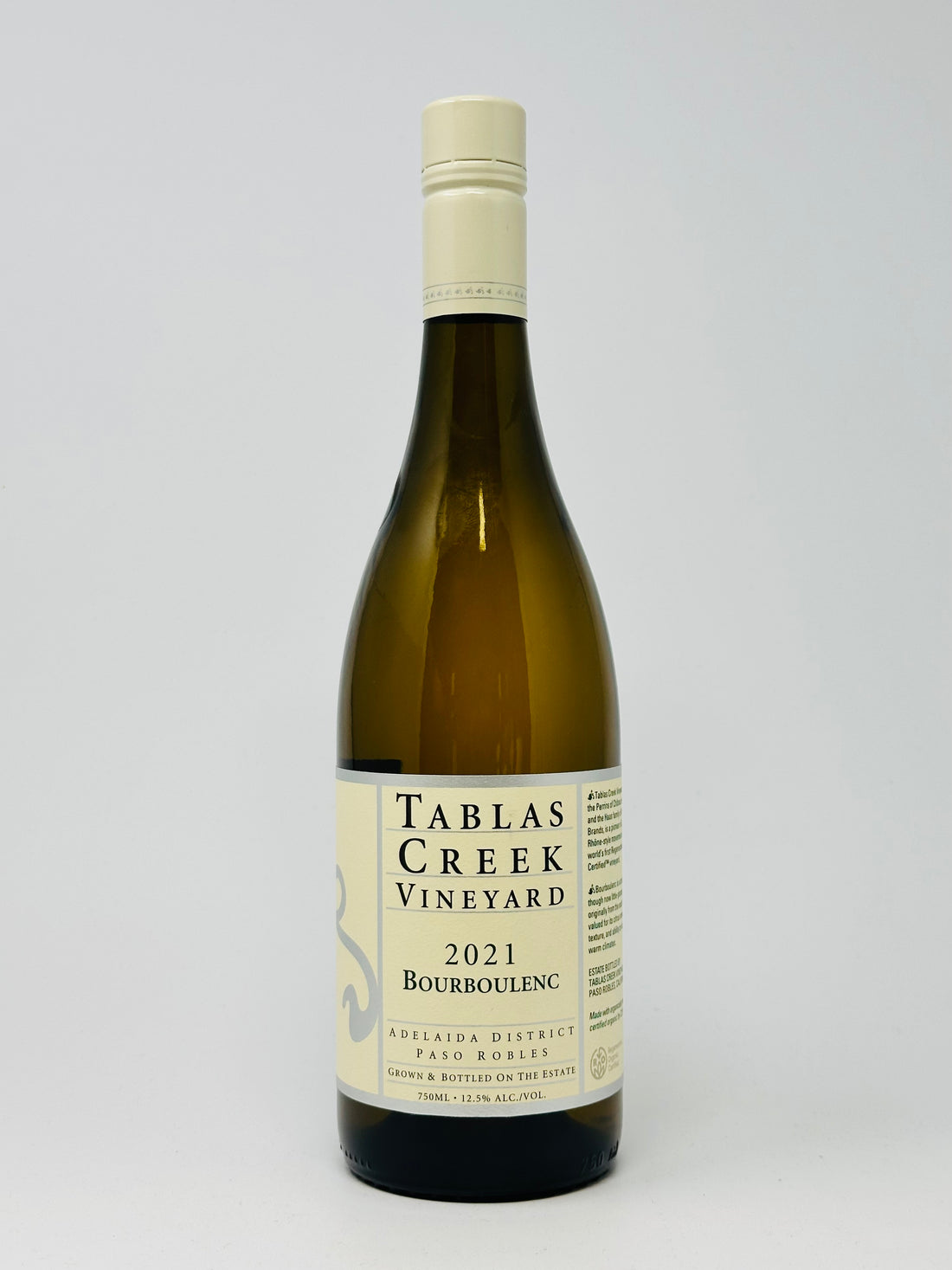Tablas Creek Vineyard 2021 Bourboulenc Graham Wine Co.