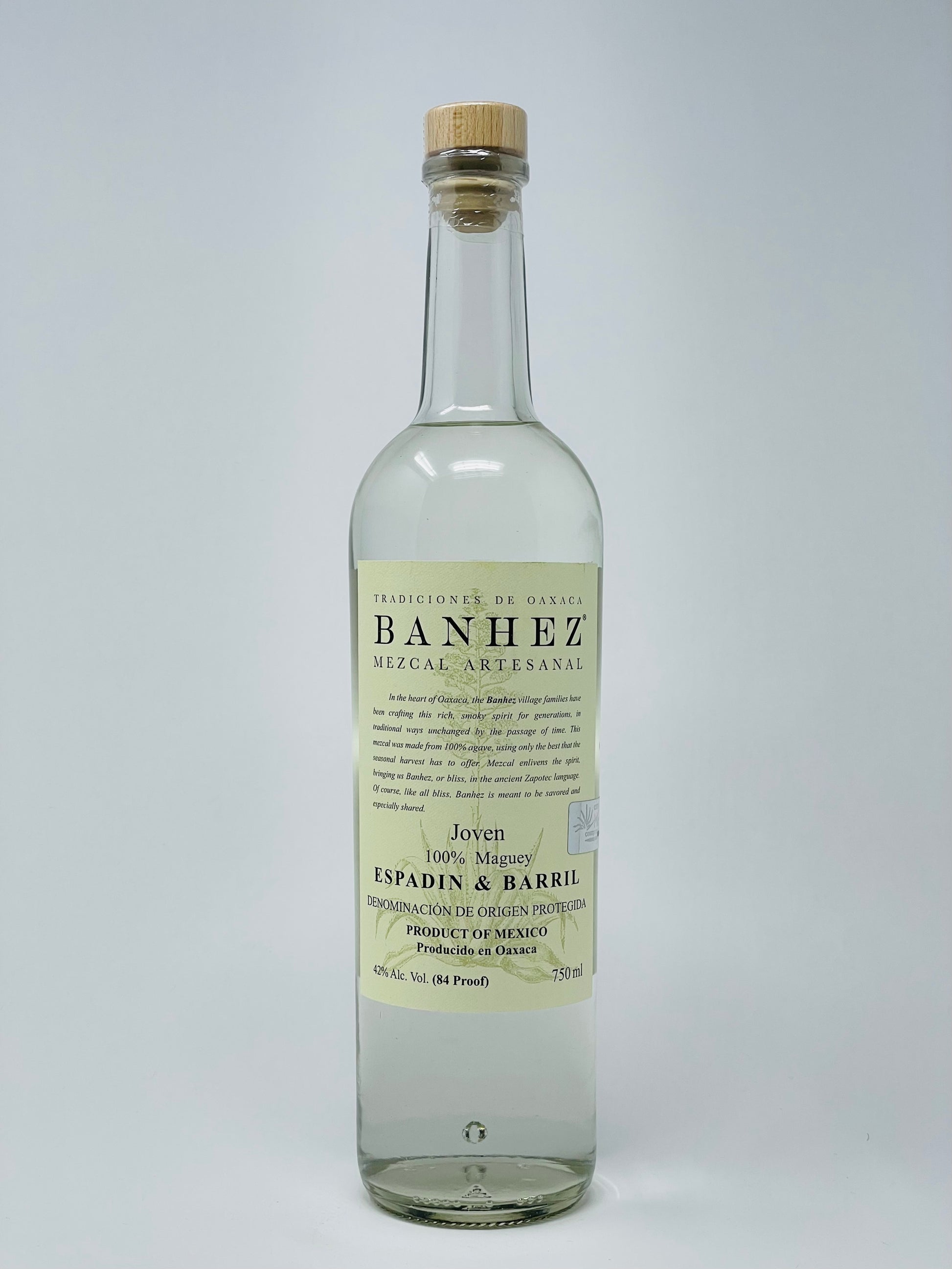 Banhez Mezcal Artesanal 1L