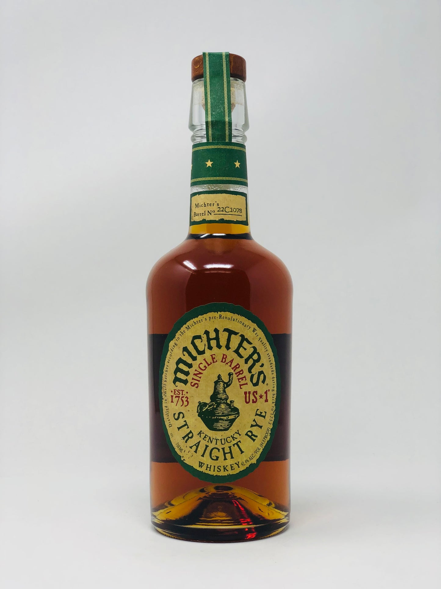 Michter's US*1 Straight Rye Whiskey 750ml