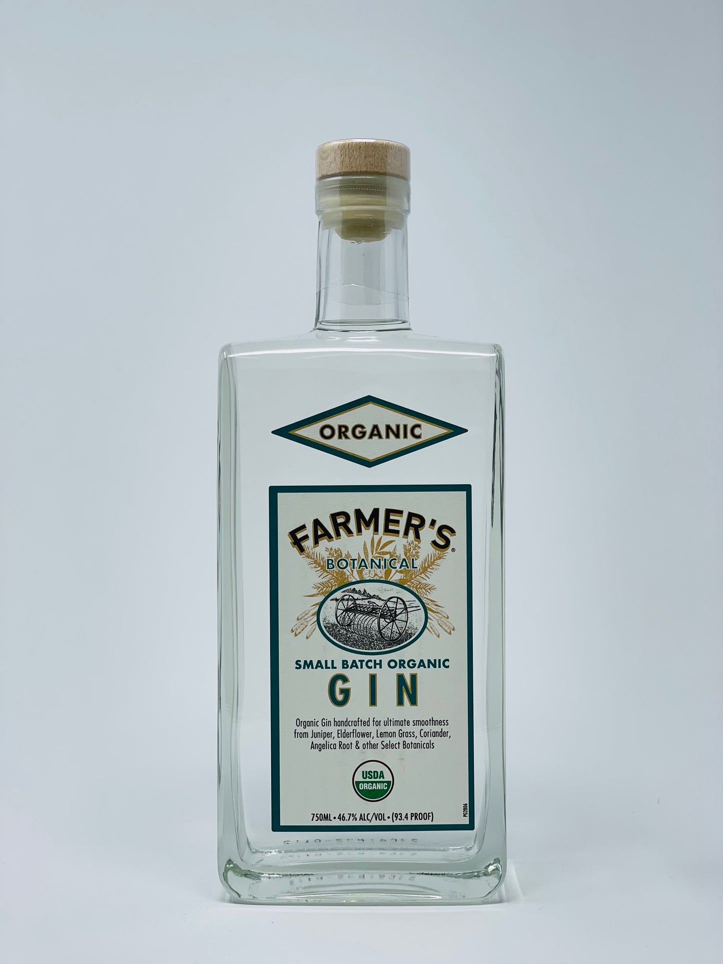 Farmer's Organic Gin 750ml